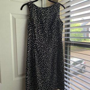 Black with White Polka Dots